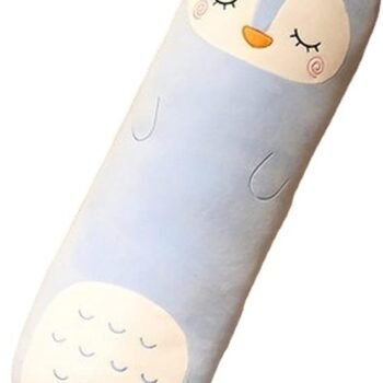 Long Plush Cute Body Pillow for Bed - Animal Shaped Penguin 27 Inch