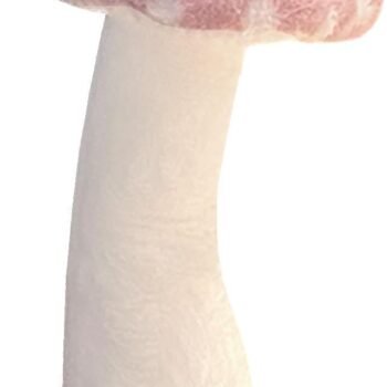 Mushroom Plush Pillow - 39 inch Mushroom Shaped Stuffed Long Pillow - Mushroom Stuffed Pillow - Christmas Birthday Sofa Home Decoration (Pink)