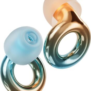 Earplugs – Hearing Protection for Concerts & Festivals, Live Music – 17dB Noise Reduction